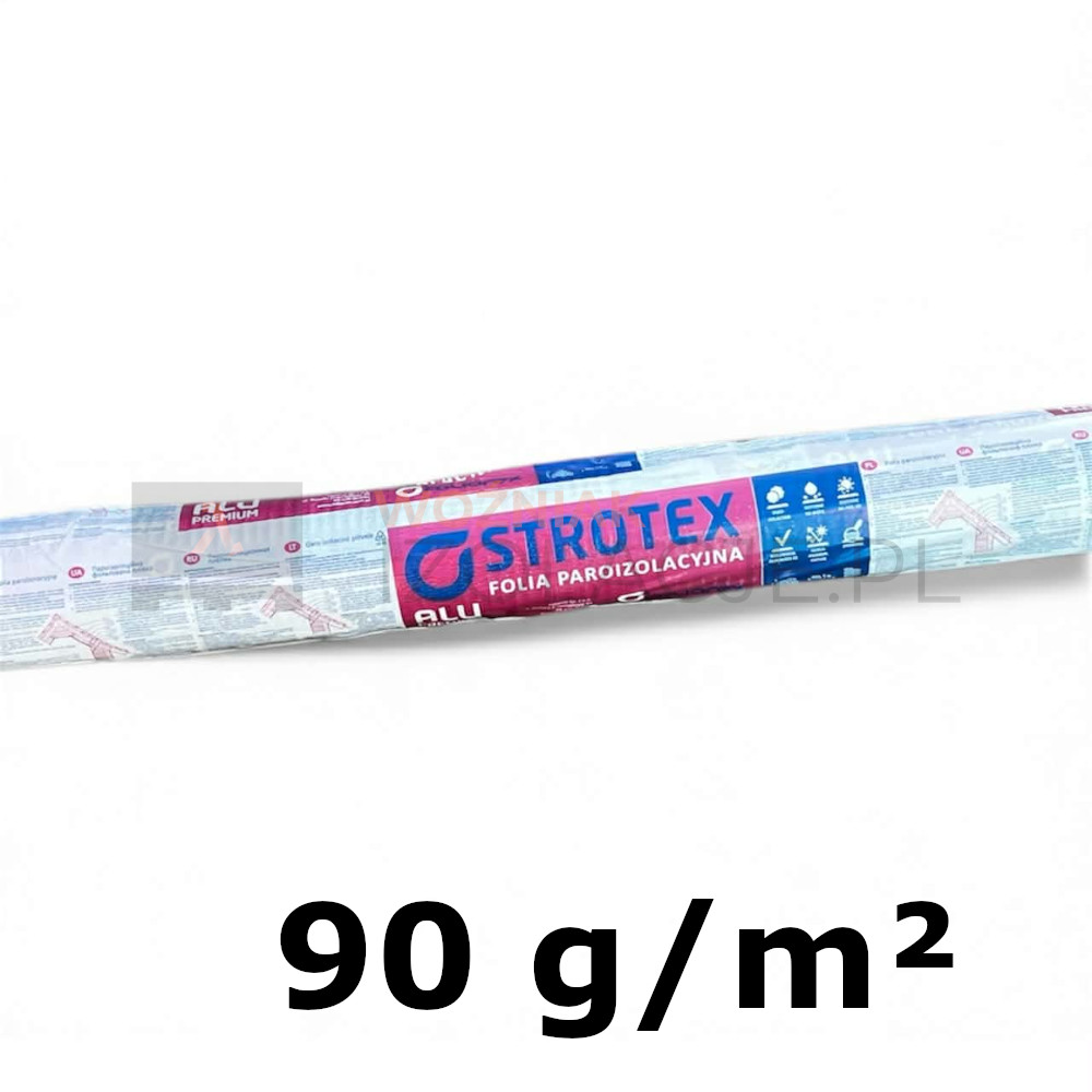STROTEX AL 90 PAROIZOLACJA ZBROJONA ALUMINIOWA Metalizowana folia zbrojona o podwyższonej wytrzymałości na uszkodzenia mechaniczne, stosowana na dachach skośnych, płaskich oraz wewnątrz ścian budynków. Całkowicie zabezpiecza przed przenikaniem wilgoci. Posiada ekran odbijający promieniowanie cieplne, który chroni ściany i poddasza przed utratą ciepła. ZAPOBIEGA UTRACIE CIEPŁA Dzięki zastosowaniu ekranu odbijającego promieniowanie cieplne, Strotex AL skutecznie zapobiega utracie ciepła budynku. ODPORNA NA USZKODZENIA MECHANICZNE Wielowarstwowa struktura zapewnia zwiększoną wytrzymałością mechaniczną przy zmniejszonej grubości. OCHRONA PRZED WILGOCIĄ Dzięki zastosowaniu polietylenu, których charakteryzuje się niską przepuszczalnością pary wodnej, folia skutecznie chroni konstrukcję ścian oraz dachów przed wilgocią. PARAMETR WŁAŚCIWOŚCI Grubość lub gramatura 90 g/m² ± 25% Temperatura użytkowania -30 ÷ 70°C Wytrzymałość na rozciąganie – wzdłuż ≥220 N/50mm – w poprzek ≥150 N/50mm Przepuszczalność pary wodnej (Sd) ok. 50m Wodoszczelność wodoszczelna przy 2 kPa Reakcja na ogień Klasa E Kolor folii srebrny Wymiary folii 1,5m x 50m W ofercie dostępne również wersje 150 g/m² i 180 g/m². SPOSÓB MOCOWANIA I ŁĄCZENIA Kolejne pasma folii układa się na zakład, którego wielkość zależna jest od kierunku układania – 15 cm przy układaniu równoległym i 20 cm przy układaniu prostopadłym do krokwi. Folię należy mocować do krowi za pomocą zszywek, a zachodzące na siebie pasma szczelnie łączyć za pomocą taśmy dwustronnej typu Foliarex. DOKUMENTY TOWARZYSZĄCE ✓ znakowanie CE ✓ deklaracja właściwości użytkowych ✓ karta techniczna ✓ atest higieniczny ✓ deklaracja zgodności z REACH