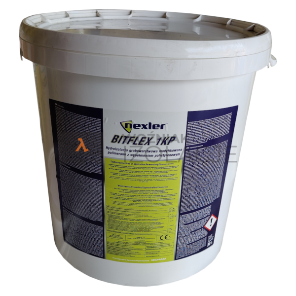 Nexler Hydroizolacja Bitflex 1KP 30L – hydroizolacja grubowarstwowa