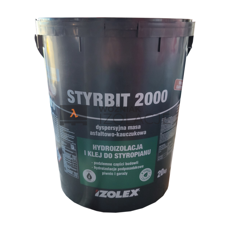 Izolex STYRBIT 2000 - Hydroizolacja I Klej Do Fundamentów ...