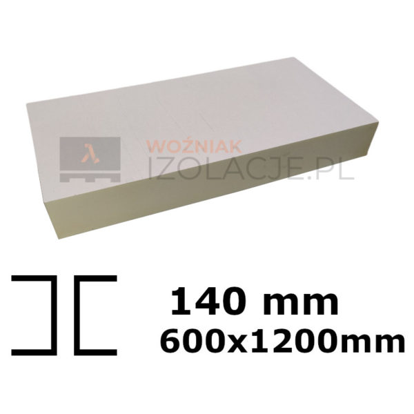 Płyta izolacyjna PIR ETX FIT 14 cm (600x1200mm) gładkie krawedzie