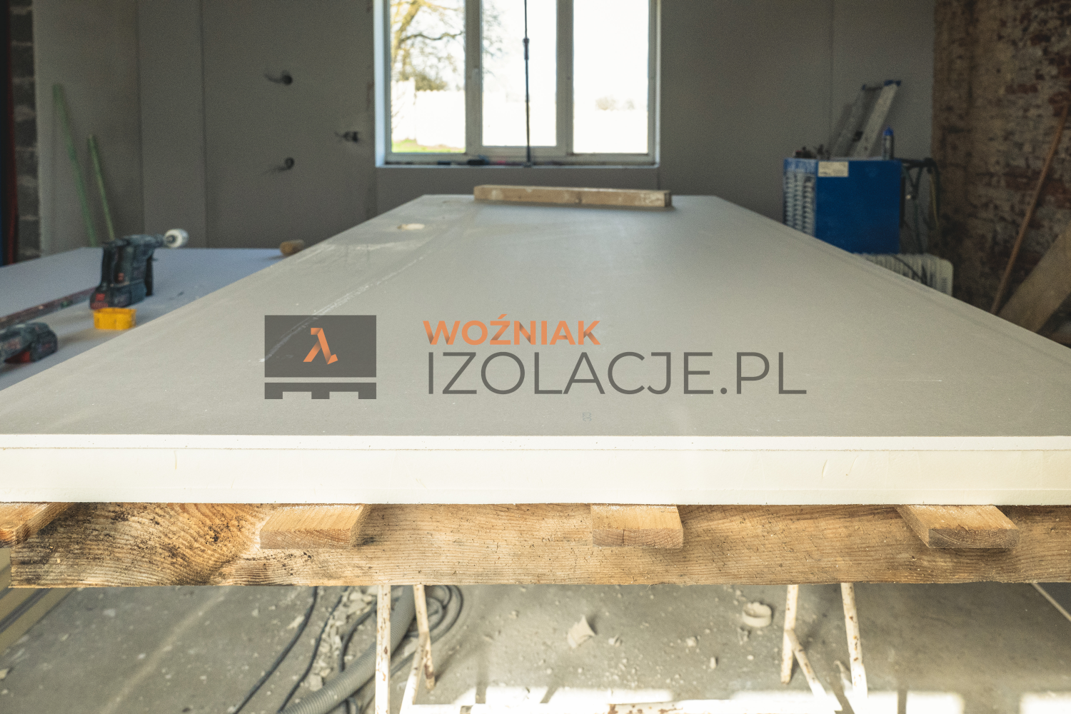 Płyta izolacyjna PIR z karton GIps UNILIN Utherm Wall K Gyp