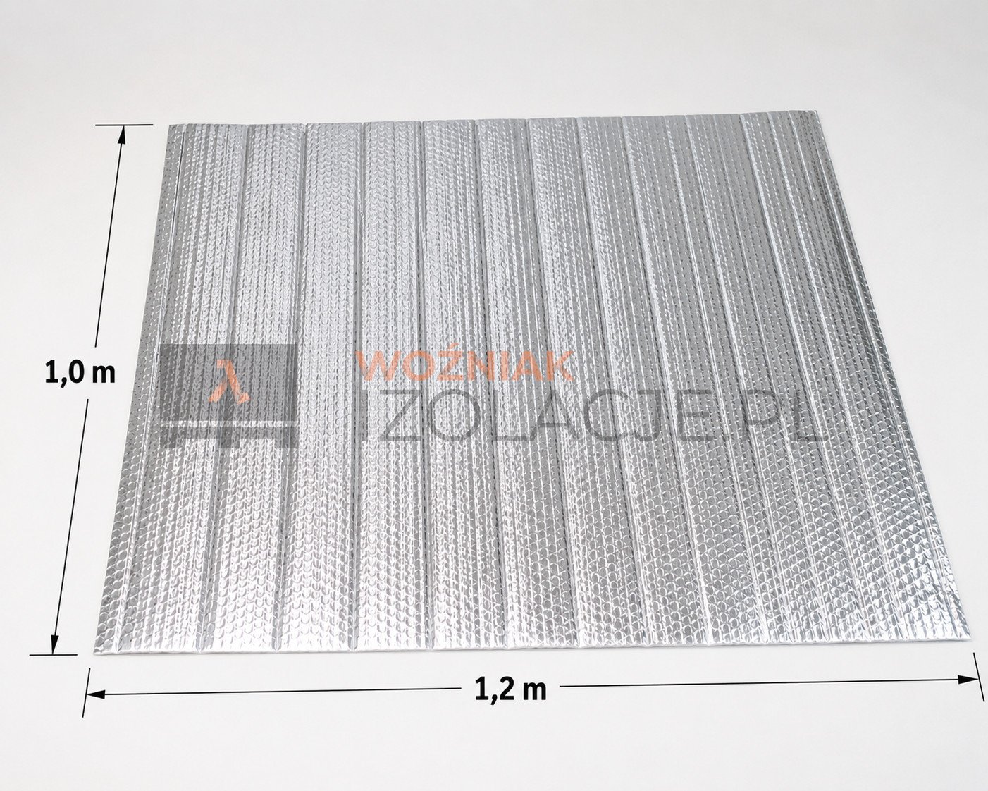 Folia termoizolacyjna THERMOPROTECTOR 24 m² – wielowarstwowa mata refleksyjna do izolacji dachów, ścian i podłóg.